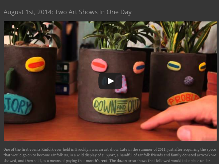 Home page - front page full screen cap