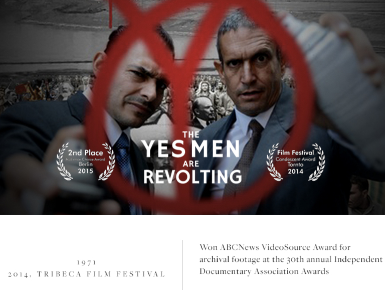 Film Awards - awards mockup for all films